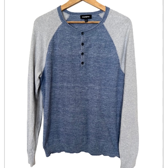 Express Other - Express | Men’s Lightweight Henley Pullover Sweater